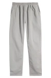 Carhartt Work In Progress Flint Straight Leg Twill Pants In Misty Grey Garment
