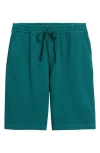 Carhartt Work In Progress Floyde Lyocell & Cotton Twill Drawstring Shorts In Green