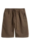 Carhartt Work In Progress Floyde Relaxed Fit Twill Shorts In Brown