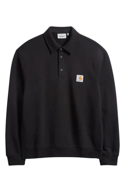CARHARTT CARHARTT WORK IN PROGRESS FRENCH TERRY POLO SWEATSHIRT