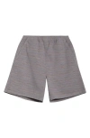 Carhartt Work In Progress Gellar Cotton Jacquard Shorts In Gray