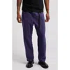 Carhartt Work In Progress Hayworth Cotton Twill Pants In Purple