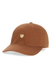 Carhartt Work In Progress Heart Adjustable Cotton Twill Baseball Cap