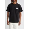 CARHARTT CARHARTT WORK IN PROGRESS HEART BANDANA LOGO ORGANIC COTTON GRAPHIC T-SHIRT