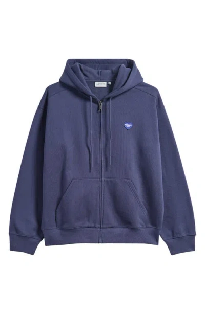 CARHARTT CARHARTT WORK IN PROGRESS HEART II HARTT ZIP-UP GRAPHIC HOODIE