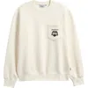 Carhartt Work In Progress Heart Train Pocket Sweatshirt In Wax