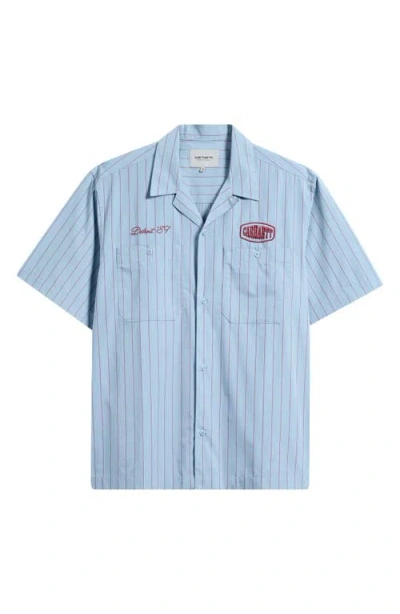 Carhartt Work In Progress Hendry Short Sleeve Camp Shirt