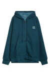 Carhartt Work In Progress Hooded Vista Jacket In Blue