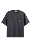 Carhartt Hudson Pocket Short-sleeved T-shirt In Black