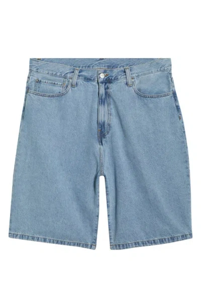 Carhartt Work In Progress Landon Denim Shorts In Blue