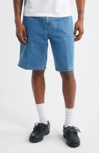 Carhartt Work In Progress Landon Denim Shorts In Blue