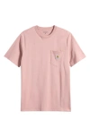 Carhartt Work In Progress Logo Pocket T-shirt In Animal Print