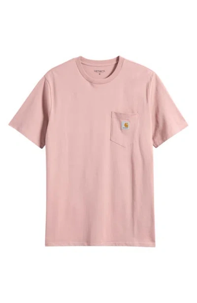 Carhartt Work In Progress Logo Pocket T-shirt In Animal Print