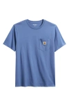 Carhartt Work In Progress Logo Pocket T-shirt In Animal Print