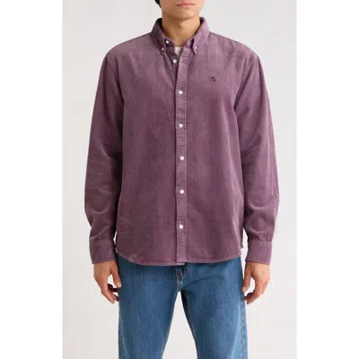 CARHARTT CARHARTT WORK IN PROGRESS MADISON CORDUROY BUTTON-DOWN SHIRT