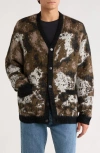 Carhartt Cardigan Merton Wild Dog Jacquard In Multi