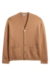 Carhartt Work In Progress Merton Cardigan In Peanut