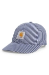 Carhartt Work In Progress Notus Stripe Cotton Baseball Cap