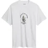 Carhartt Work In Progress Nyc Logo T-shirt In White