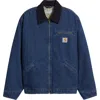 Carhartt Work In Progress Og Detroit Denim Jacket In Blue