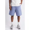 Carhartt Organic Cotton Canvas Carpenter Shorts In Bay Blue Aged Canva