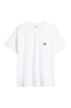 Carhartt Work In Progress Pocket Heart Organic Cotton T-shirt In White