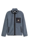 Carhartt Giubbino Prentis Liner Azzurro In Dove Grey/black