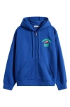 Carhartt Work In Progress Pronto Subito Graphic Zip Hoodie In Blue