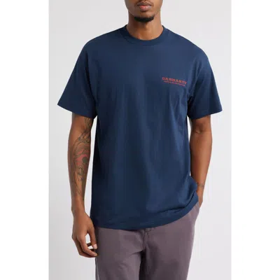 Carhartt Work In Progress Runaway Organic Cotton Graphic T-shirt In Blue
