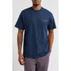 Carhartt Work In Progress Runaway Organic Cotton Graphic T-shirt In Blue