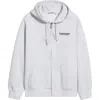 Carhartt Work In Progress Runaway Zip-up Hoodie In Ash Heather/malachite