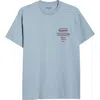 Carhartt Work In Progress Sandwich Organic Cotton Graphic T-shirt In Blue
