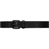 Carhartt Work In Progress Script Leather Belt In Black/black