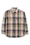 Carhartt Work In Progress Tamblyn Plaid Cotton Flannel Button-up Shirt In Multi