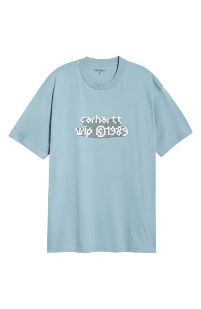 Carhartt Work In Progress Terra Organic Cotton Graphic T-shirt In Blue
