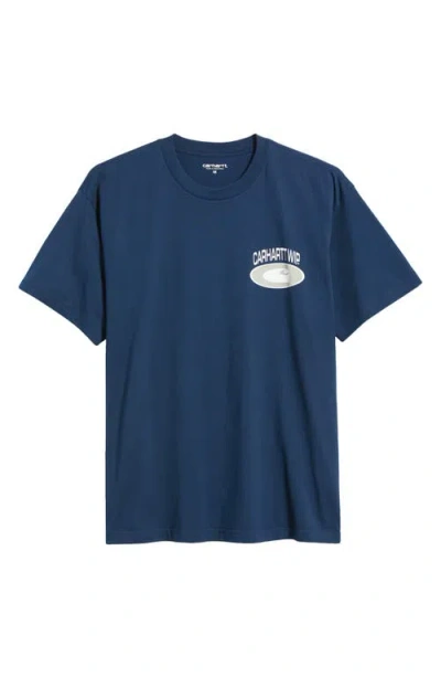 Carhartt Work In Progress Tire Graphic T-shirt In Blue