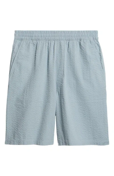 Carhartt Work In Progress Toland Seersucker Shorts In Black