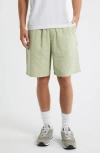 Carhartt Work In Progress Toland Seersucker Shorts In Green
