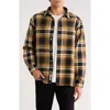 Carhartt Work In Progress Vaughn Loose Fit Heavyweight Cotton Herringbone Button-up Overshirt In Multi
