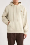 Carhartt Work In Progress Vista Logo Patch Hoodie In Neutral