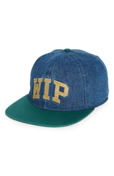 Carhartt Work In Progress Wip Denim Baseball Cap