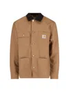 Carhartt Michigan Button-up Shirt Jacket In Brown
