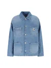 Carhartt Pocket-detail Denim Jacket In Blue