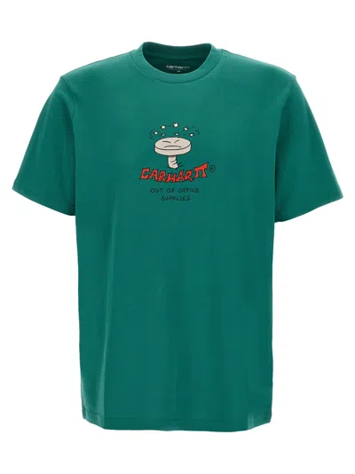 CARHARTT WORK LIFE ROMANCE T-SHIRT GREEN