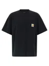 Carhartt Wip Short Sleeves Work Pocket T-shirt In Black