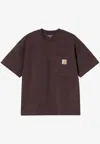Carhartt Work Pocket T-shirt In Brown