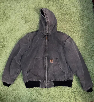 Pre-owned Carhartt Workwear Jacket In Grey