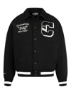 Carhartt World Class Varsity Jacket In Black