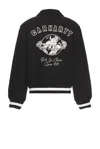Carhartt World Class Varsity Jacket In Black