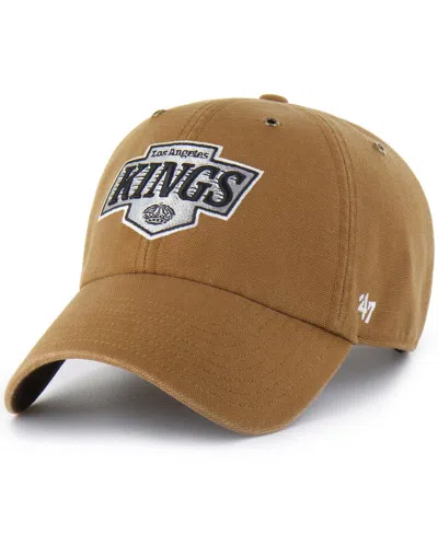 Carhartt X 47 Brand Men's Brown Los Angeles Kings Clean Up Adjustable Hat